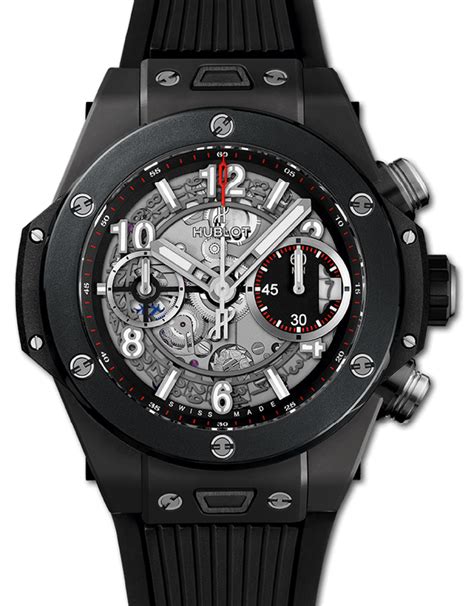 hublot black magic skeleton|HUBLOT Hublot Big Bang UNICO Black Magic 411.CI.1170.RX .